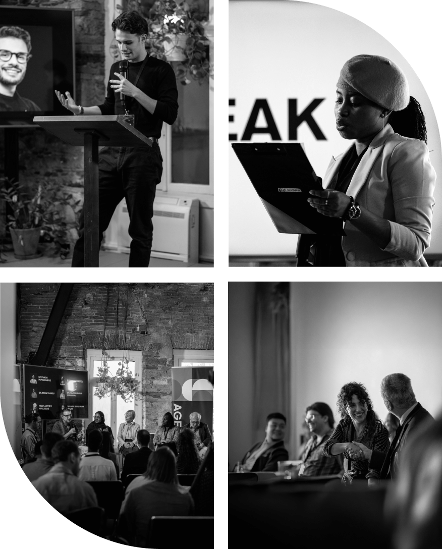 AGE Summit speakers, panel discussions and audience